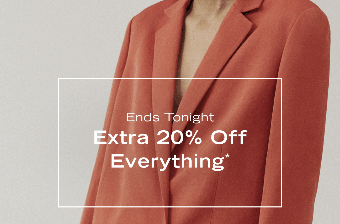 Ends Tonight Extra 20 Off Theory